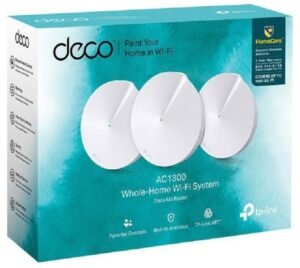 Alternative view of TP-Link Deco M5 AC1300 Whole Home Mesh Wi-Fi System (3 Pack)