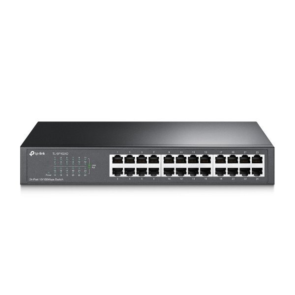 TP-Link 24-port 10/100Mbps Desktop/Rackmount Switch - TL-SF1024D