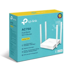 TP-Link Archer C24 AC750 Wireless Dual Band Router - TL-ARCHER-C24
