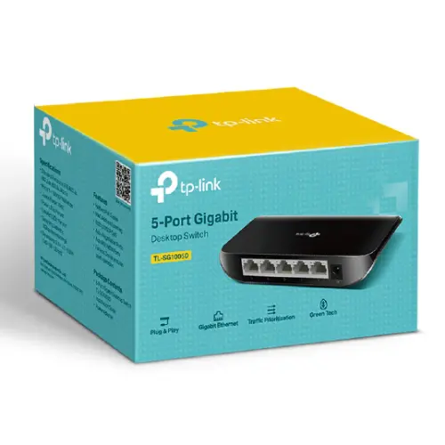 TP-Link TL-SG1005D 5-Port Gigabit Desktop Switch