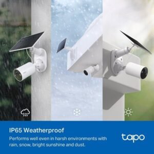 Alternative view of Tapo C410 Solar Security Camera Kit Outdoor Wireless CCTV with Night Vision