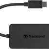 Transcend 4-Port HUB USB 3.1 Gen 1 Type C, Black – TS-HUB2C