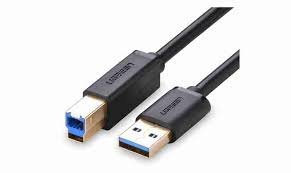 UGREEN USB 3.0 AM to BM Print Cable 2m (Black) - US210