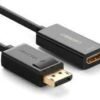 Ugreen DisplayPort to HDMI Female Converter 1080P - UG- 40362