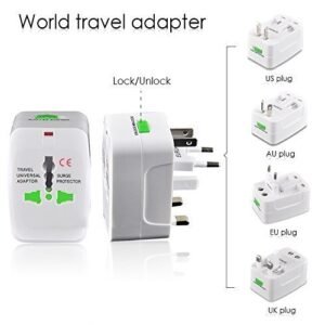 Alternative view of Universal World Wide Travel Charger Adapter Plug