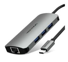Vention 0.15m USB C Multi-function 4 in 1 Docking Station USB-C to HDMI, VGA, USB