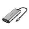Vention 0.15m USB C Multi-function 9 in 1 Docking Station Type-C to HDMI,USB3.0,RJ45 87W - THAHB