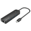 Vention 0.15m USB-C to USB 3.0, RJ45, Micro-B HUB - TGPBB