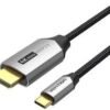 Vention 1m Cotton Braided USB-C to HDMI Cable - CRBBF