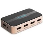 Vention HDMI Splitter 1 In 4 Out 4K@30Hz Gold Aluminum - ACCGO