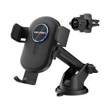 Vention One Touch Clamping Car Phone Mount With Suction Cup KCVBO