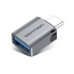 Vention USB-C Male to USB 3.0 Female OTG Adapter Aluminum Alloy - CDQHO