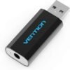Vention USB External Sound Card Metal Type - VAB-S15-B