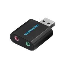 Vention USB External Sound Card - VAB-S17-B
