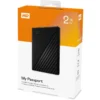 WD – 2TB – My Passport – Portable External Hard Drive – USB 3.0 – WDBYVG0020BBK-WESN – Black