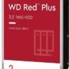 Western Digital 2TB WD Red Plus NAS Internal Hard Drive HDD