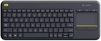 Logitech Wireless Keyboard with TouchPad K400 Plus