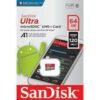 SanDisk MicroSD CLASS 10 120MBPS 64GB without Adapter – SDSQUA4-064G-GN6MN
