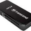 Transcend SD and microSD Card Reader USB 3.1 Gen 1, Black – TS-RDF5K