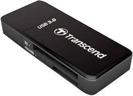 Transcend SD and microSD Card Reader USB 3.1 Gen 1, Black – TS-RDF5K