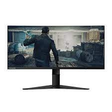 Lenovo G34w-10 (66A1GACBUK) Gaming Monitor - 34" Inch FHD Display, Tilt, Curvature: 1500R, Height Adjust Stand