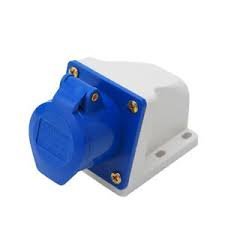 Alternative view of 16 AMP 3 Pin Industrial Plug+Socket 220-250V Single Phase