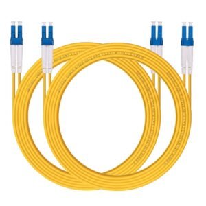 Fiber Patch Cable, Single Mode SFP Fiber Jumper, Duplex LC-LC 9/125um,