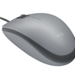Logitech M110S USB Silent Mouse - Mid Grey