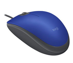 Logitech M110S USB Silent Mouse- Blue
