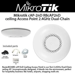 MikroTik RouterBOARD cAP 2n 2.4GHz Ceiling Access Point