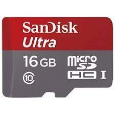 SanDisk MicroSD CLASS 10 98MBPS 16GB W/O ADAPTER